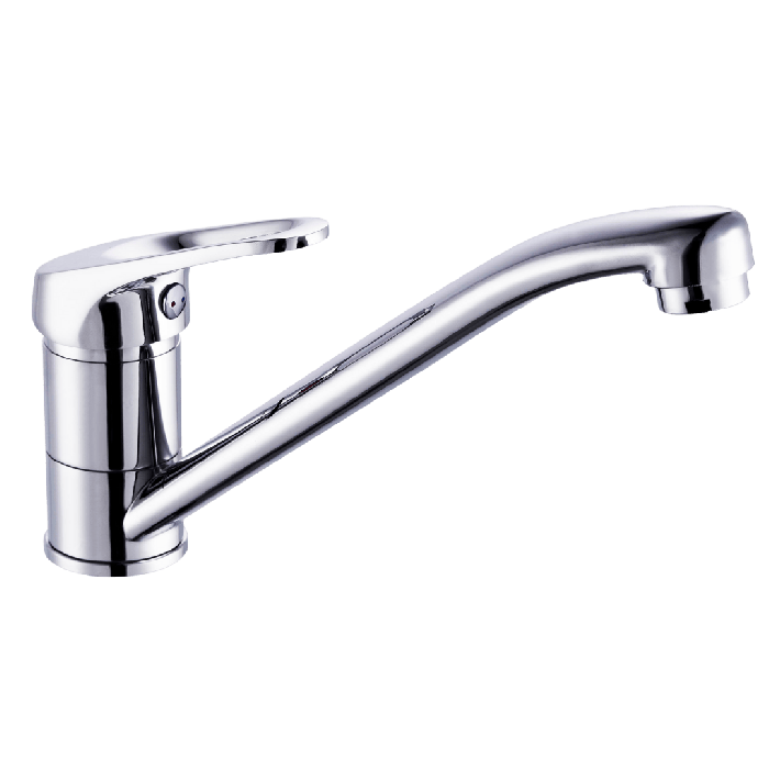 Mitigeur évier chromé