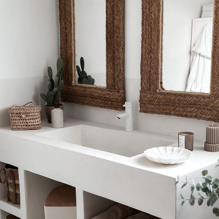 Mitigeur Lavabo Blanc
