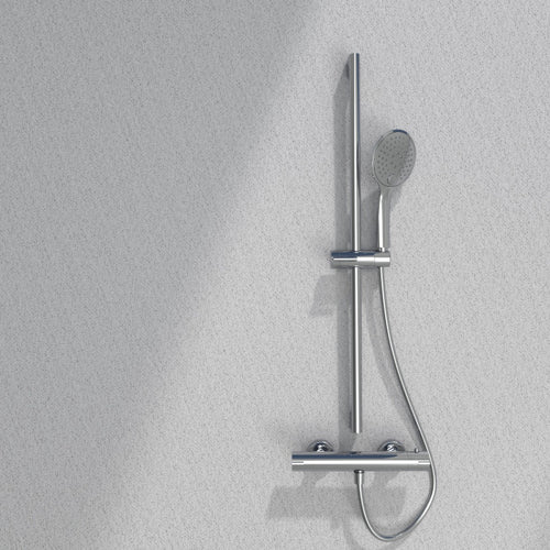 Ensemble de douche chromé 3 pièces