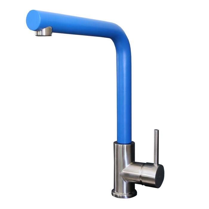 Mitigeur évier bleu